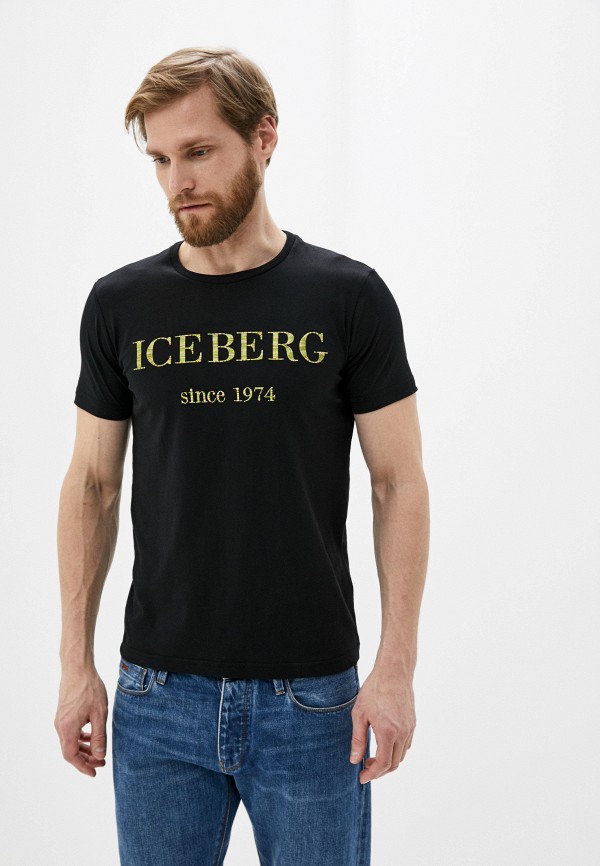 

Футболка Iceberg, Черный, ICONIC