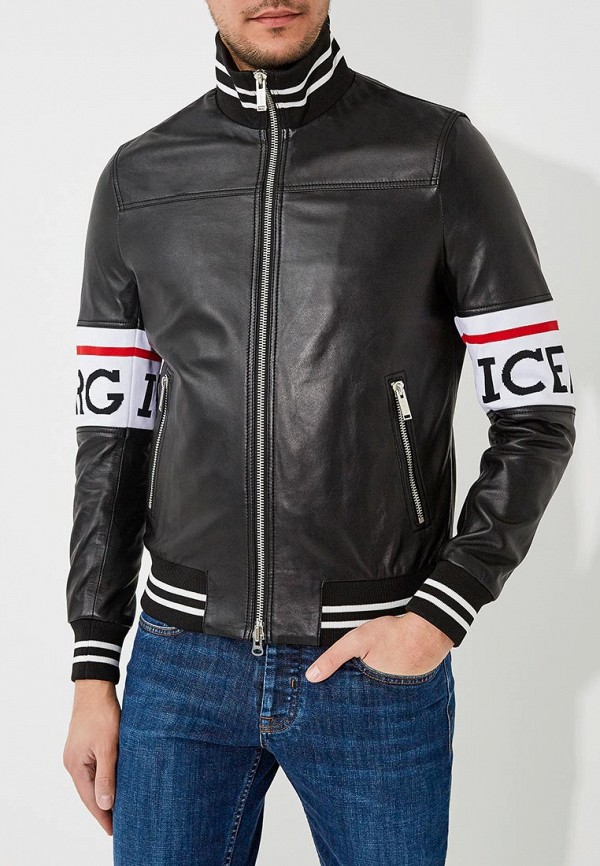 

Куртка кожаная Iceberg, Черный