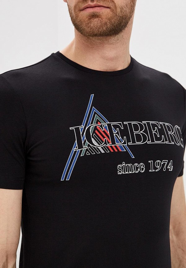 

Футболка Iceberg; Iceberg IC461EMZWW53, Черный