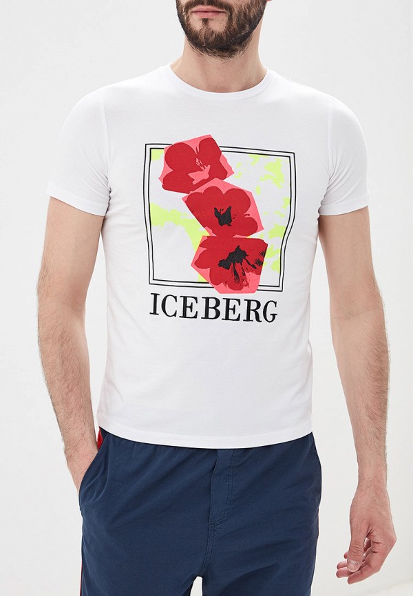 

Футболка Iceberg, Iceberg IC461EWEPNK4, Белый