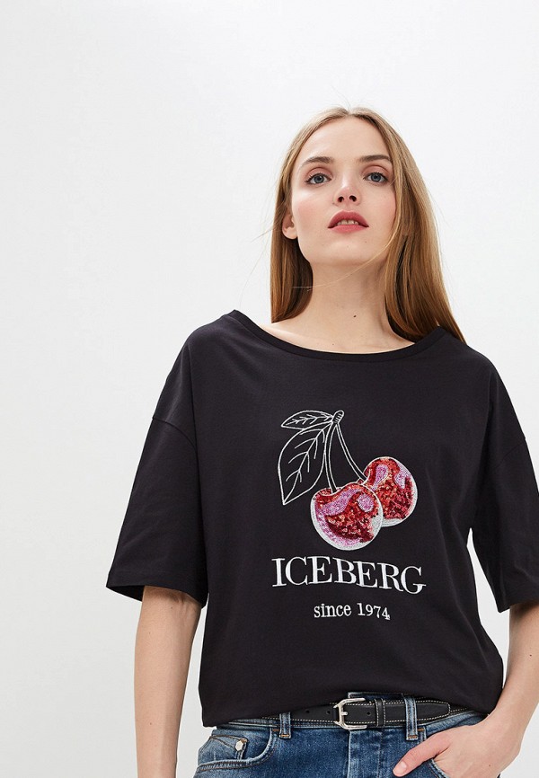 

Футболка Iceberg, Черный, Iceberg IC461EWEPNM1