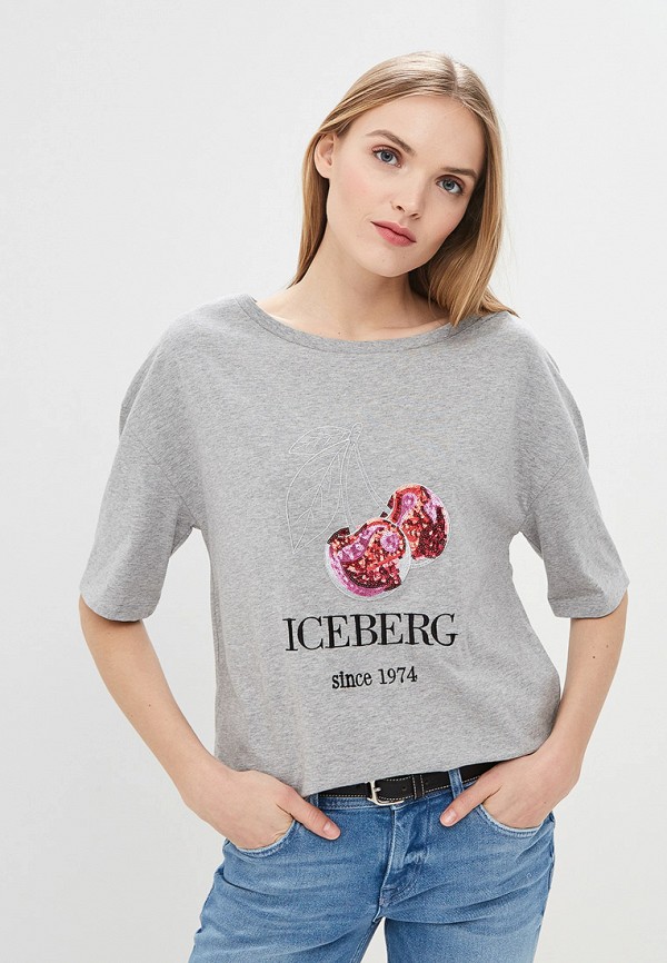

Лонгслив Iceberg, Серый
