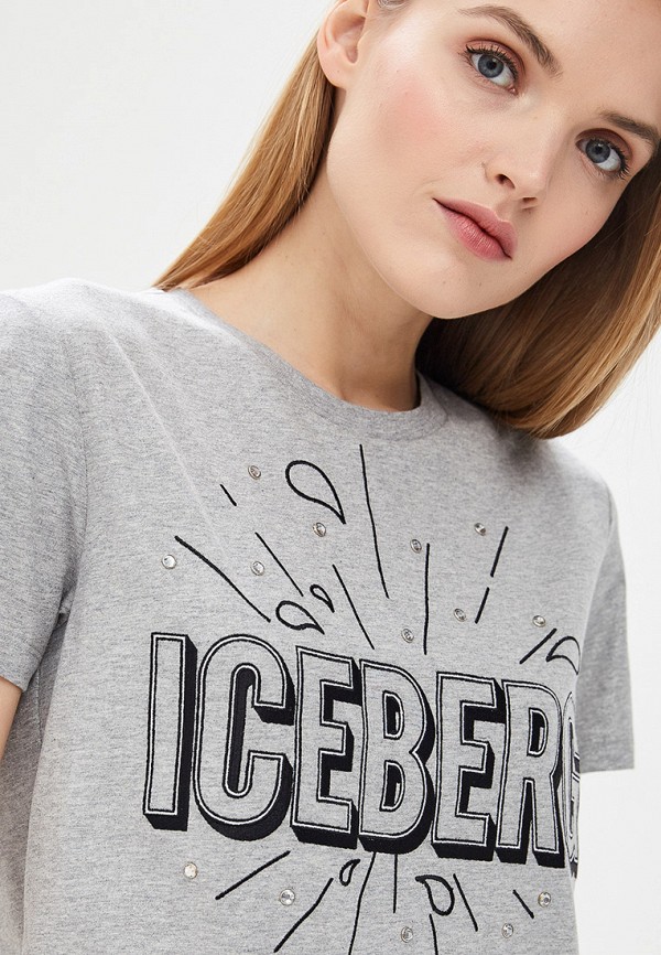 

Футболка Iceberg, Iceberg IC461EWEPNN1, Белый