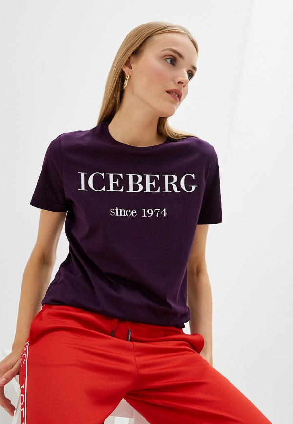 

Футболка Iceberg, Фиолетовый