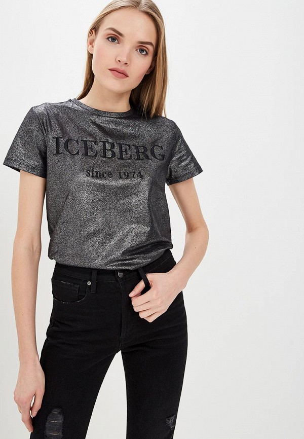 

Футболка Iceberg, Серебряный