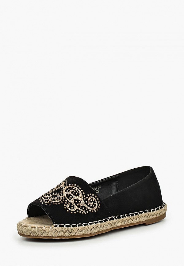

Эспадрильи Ideal Shoes, Черный