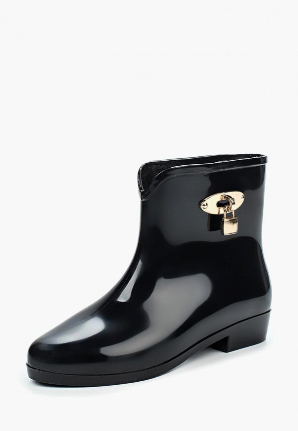 

Резиновые полусапоги Ideal Shoes, Черный, Ideal Shoes ID005AWPSL67