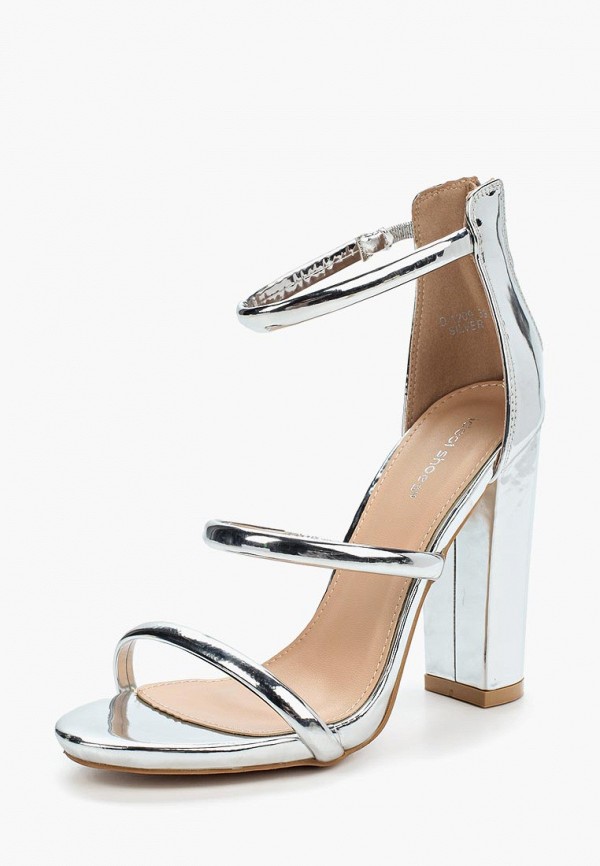 

Босоножки Ideal Shoes, Серебряный