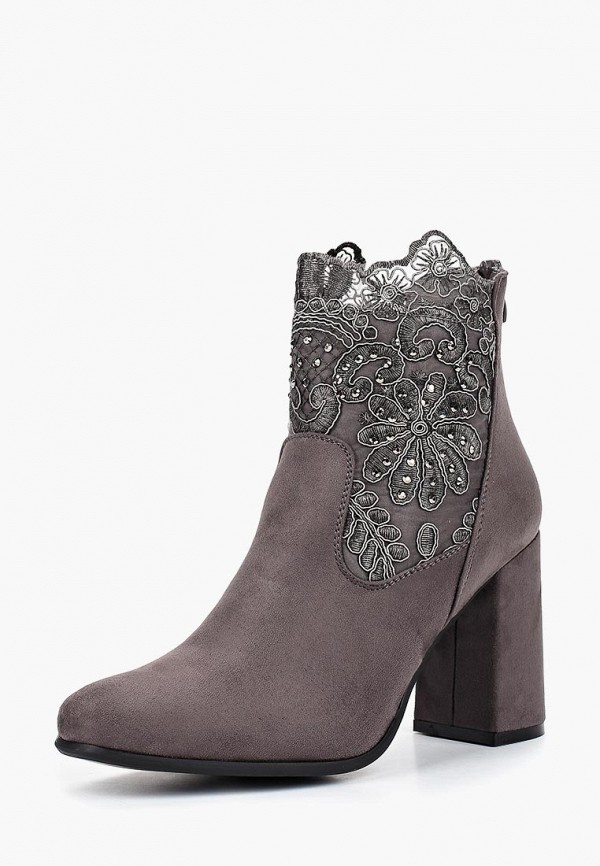 

Ботильоны Ideal Shoes, Серый