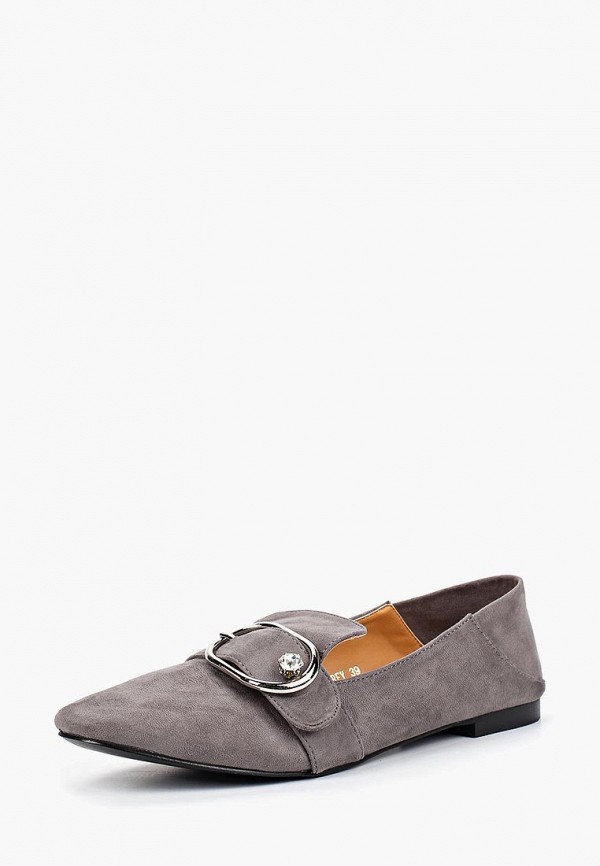 

Лоферы Ideal Shoes; Ideal Shoes ID007AWCBGS4, Серый