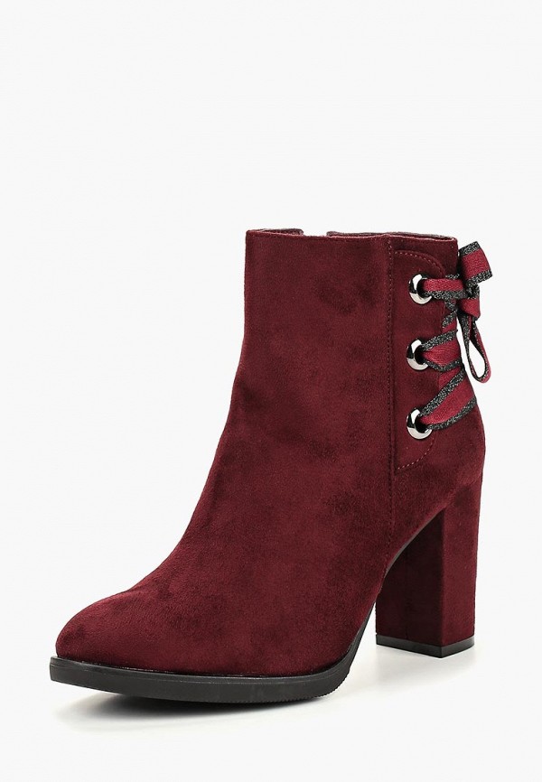 

Ботильоны Ideal Shoes, Бордовый