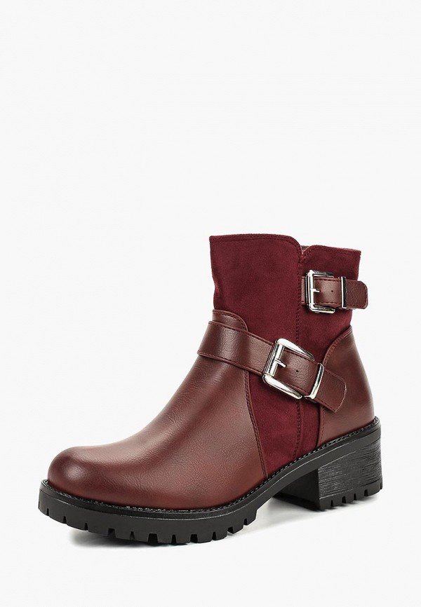 

Ботинки Ideal Shoes, Бордовый