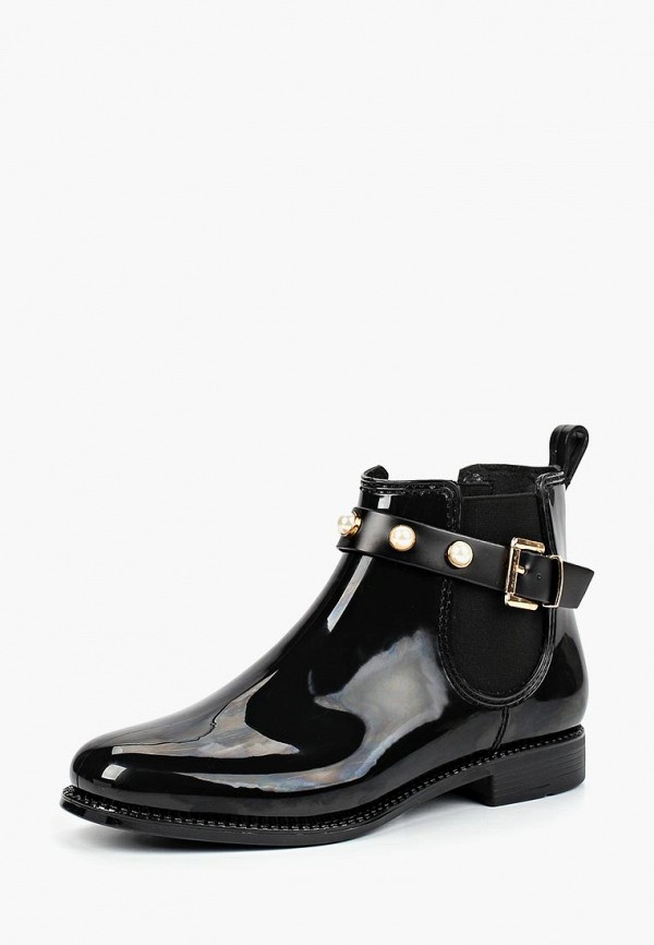 

Резиновые ботинки Ideal Shoes, Ideal Shoes ID007AWCMKX0, Черный