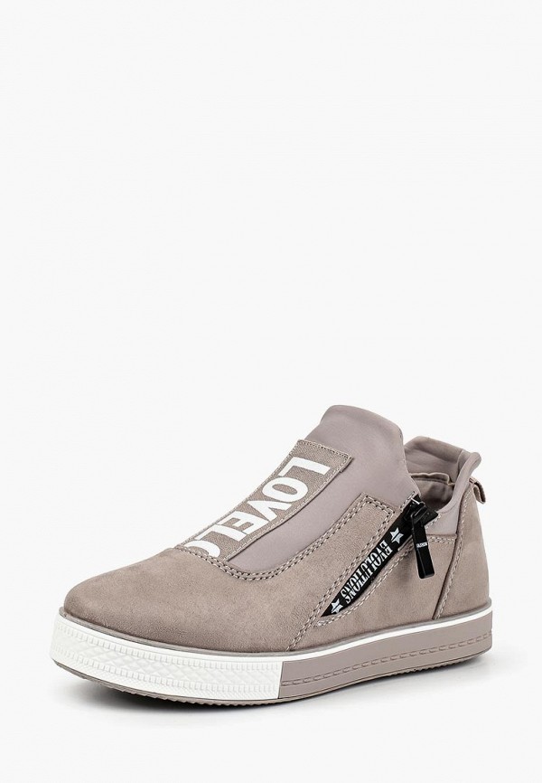 

Слипоны Ideal Shoes, Серый