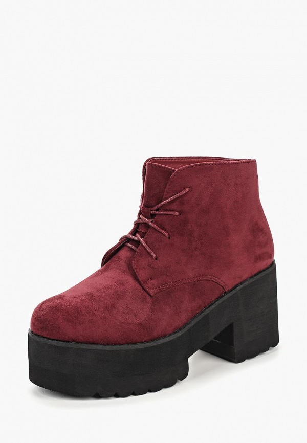 

Ботильоны Ideal Shoes, Бордовый