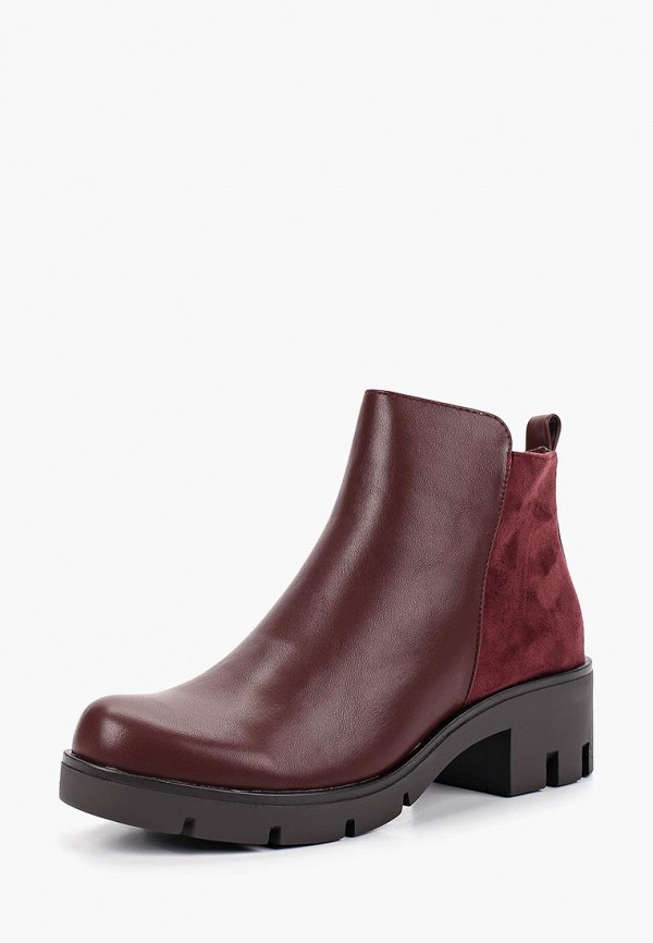 

Ботинки Ideal Shoes, Бордовый