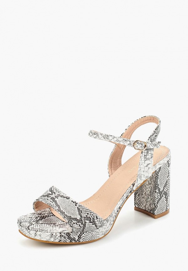

Босоножки Ideal Shoes, Серый, Ideal Shoes ID007AWFFUC3