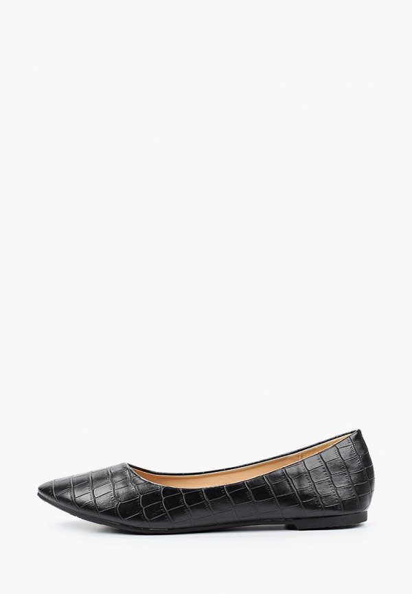 

Балетки Ideal Shoes, Черный, Ideal Shoes ID007AWFLF70