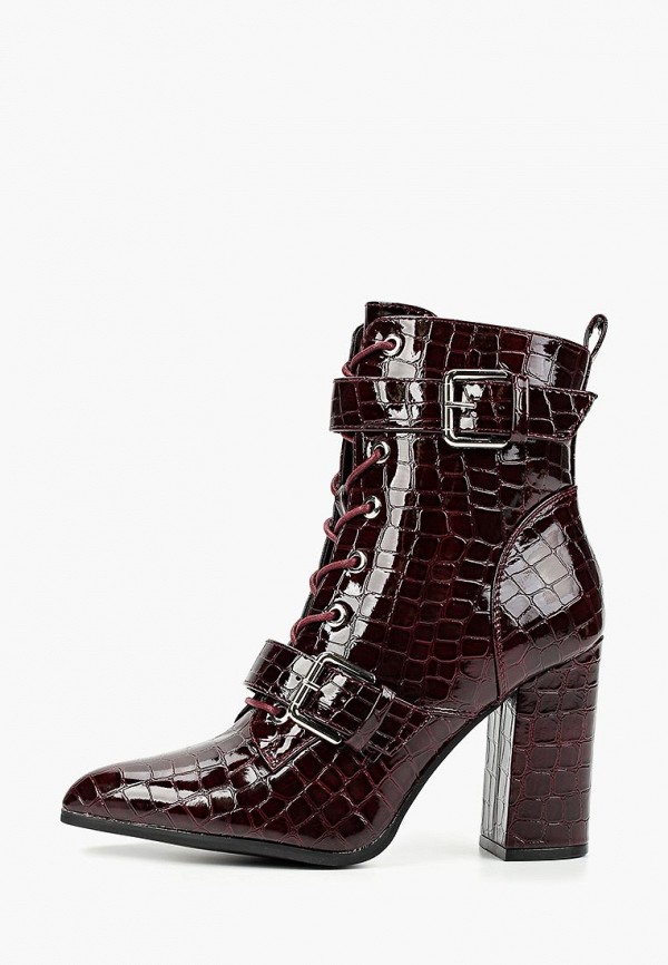 

Ботильоны Ideal Shoes, Бордовый