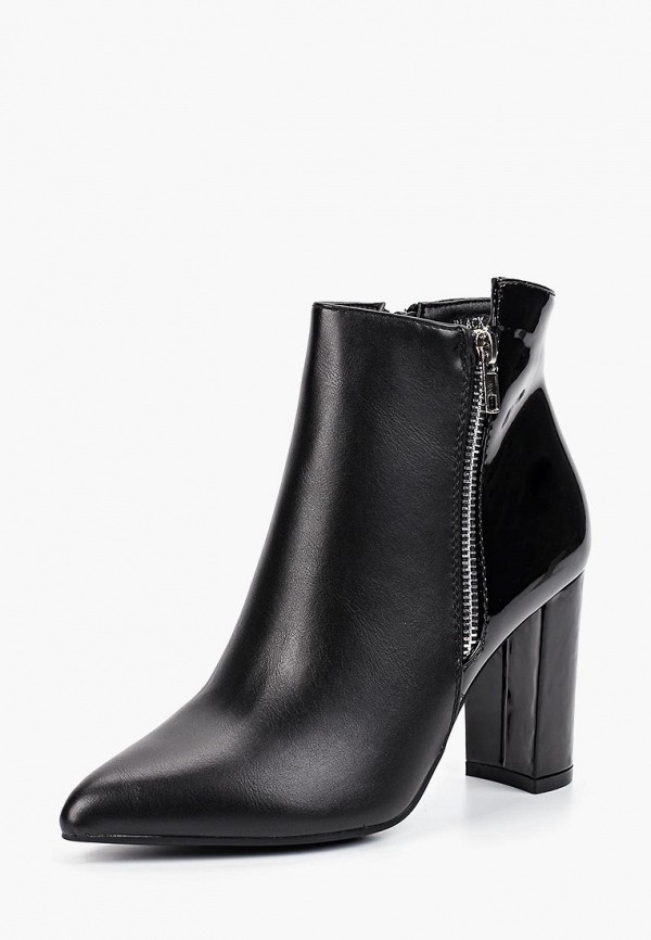 

Ботильоны Ideal Shoes, Черный, Ideal Shoes ID007AWGGXI1
