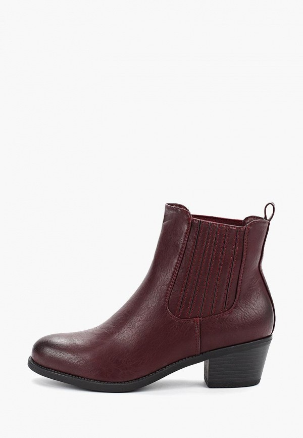 

Ботинки Ideal Shoes, Бордовый