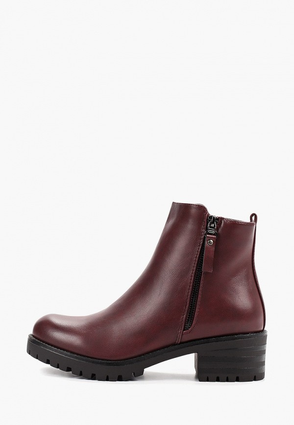 

Ботинки Ideal Shoes, Бордовый