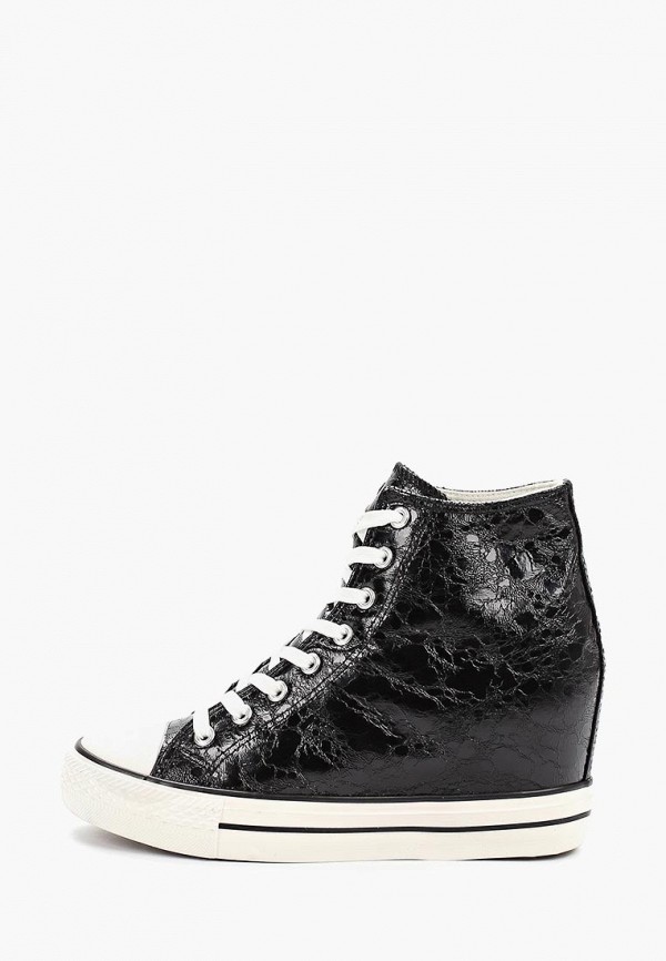 

Кеды на танкетке Ideal Shoes, Черный