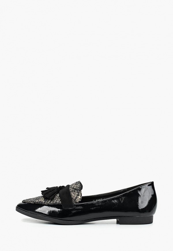 

Лоферы Ideal Shoes, Черный, Ideal Shoes ID007AWGGXX1