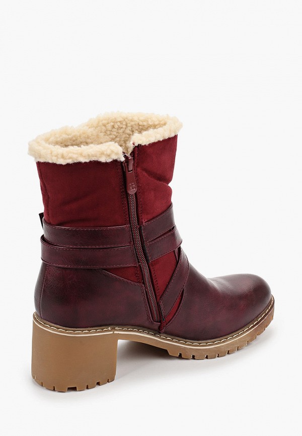 

Полусапоги Ideal Shoes, Бордовый, Ideal Shoes ID007AWGPBJ2
