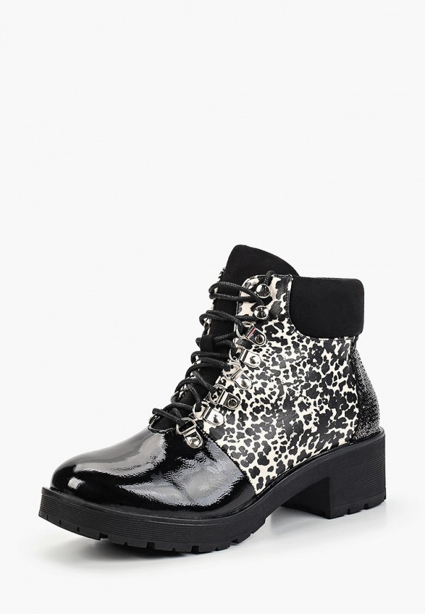 

Ботильоны Ideal Shoes, Черный, Ideal Shoes ID007AWGPBK1