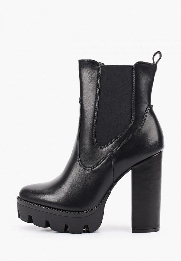 

Ботильоны Ideal Shoes, Черный, Ideal Shoes ID007AWGPBK2