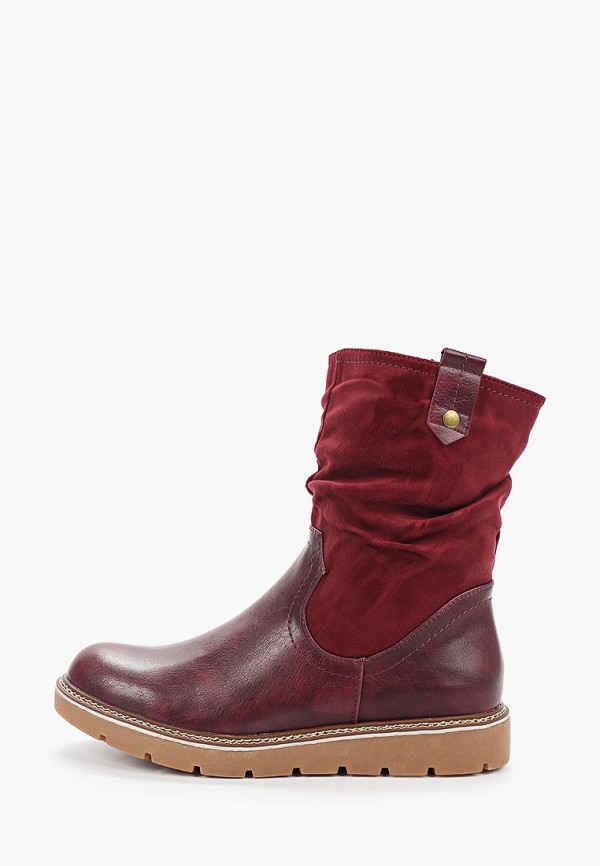 

Полусапоги Ideal Shoes, Бордовый