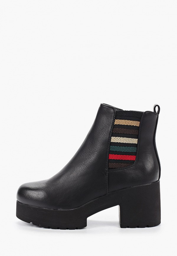 

Ботильоны Ideal Shoes, Черный, Ideal Shoes ID007AWGZJQ3