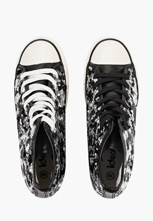 

Кеды на танкетке Ideal Shoes, Черный, Ideal Shoes ID007AWIEEJ1