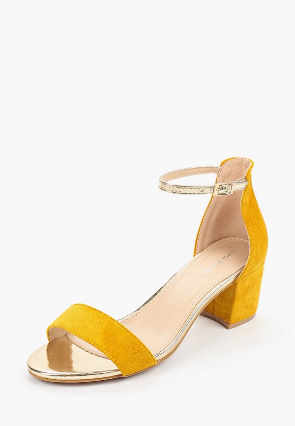 

Босоножки Ideal Shoes, Желтый, Ideal Shoes ID007AWIEEO4