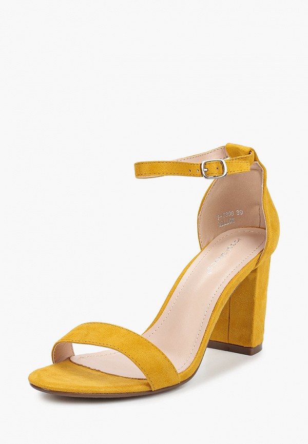 

Босоножки Ideal Shoes, Желтый, Ideal Shoes ID007AWIHCM3
