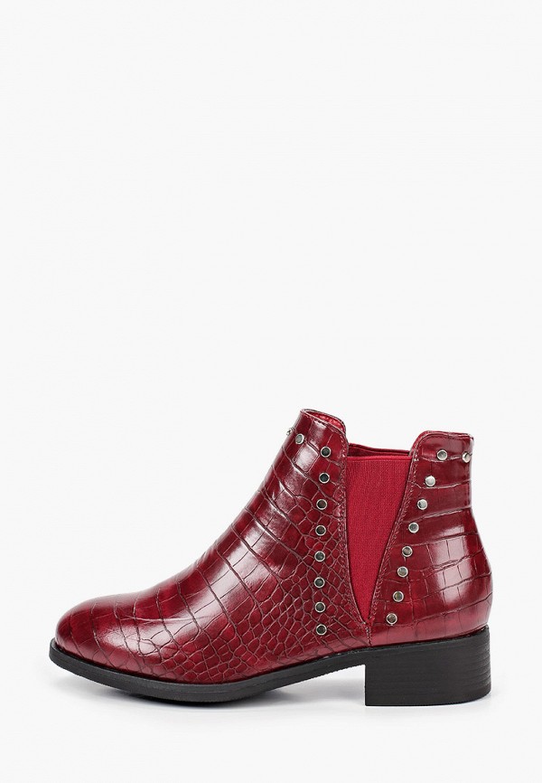 

Ботинки Ideal Shoes, Бордовый, Ideal Shoes ID007AWKMZL1