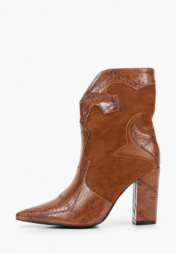 

Ботильоны Ideal Shoes, Коричневый, Ideal Shoes ID007AWKTEW2