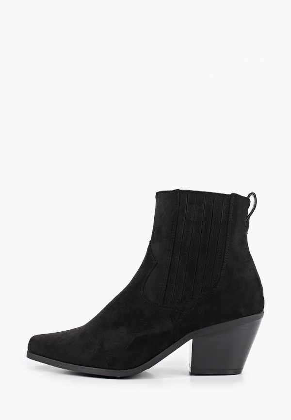 

Ботильоны Ideal Shoes, Черный, Ideal Shoes ID007AWKTEW6