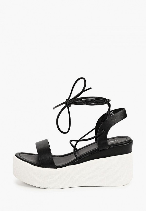 

Босоножки Ideal Shoes, Черный, Ideal Shoes ID007AWMGEW9