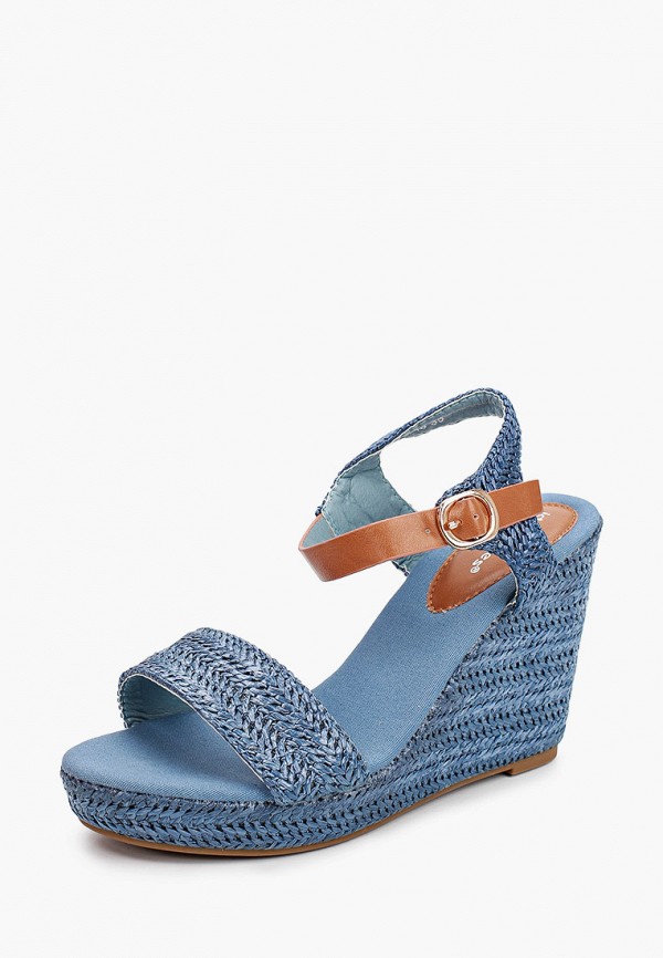 

Босоножки Ideal Shoes, Синий, Ideal Shoes ID007AWMHEF1