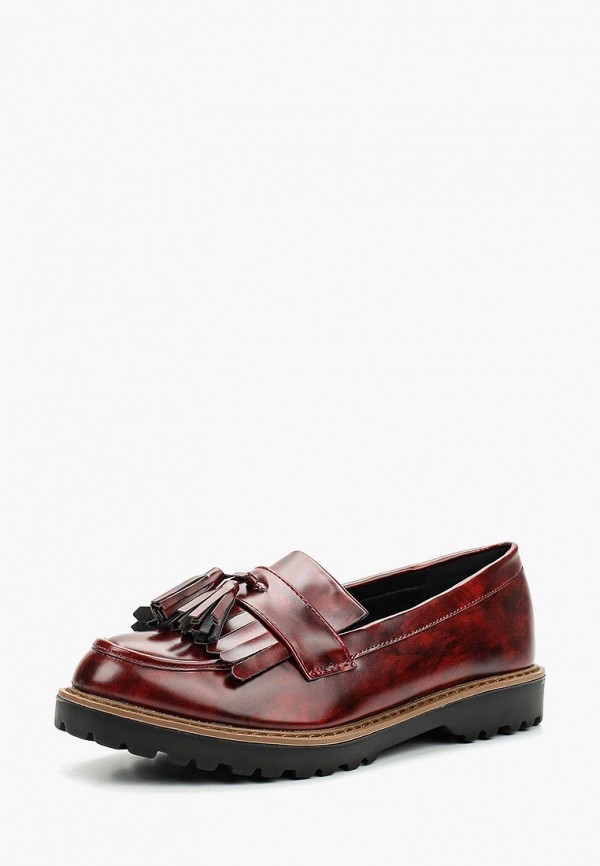 

Лоферы Ideal Shoes, Бордовый