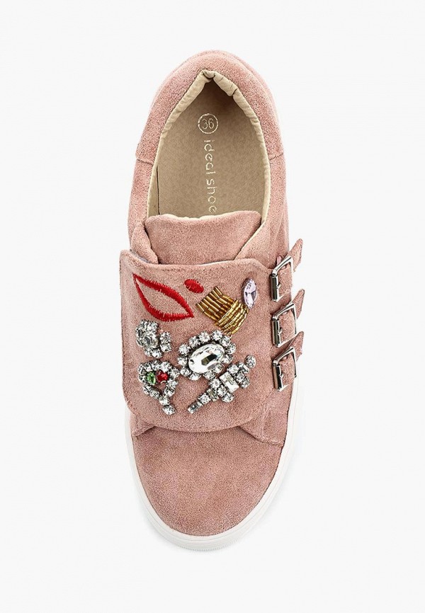 

Кеды Ideal Shoes; Ideal Shoes ID007AWZQQ33, Розовый