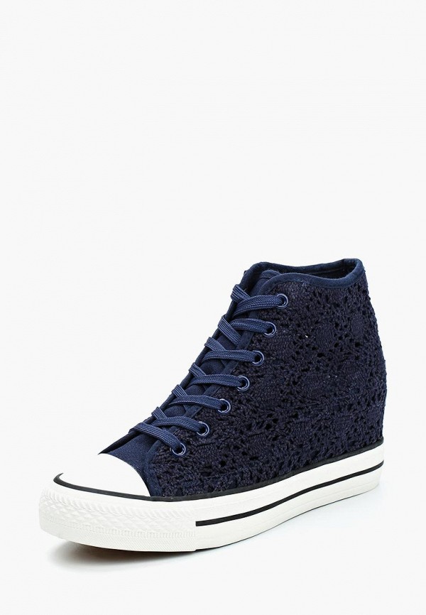 

Кеды на танкетке Ideal Shoes, Синий