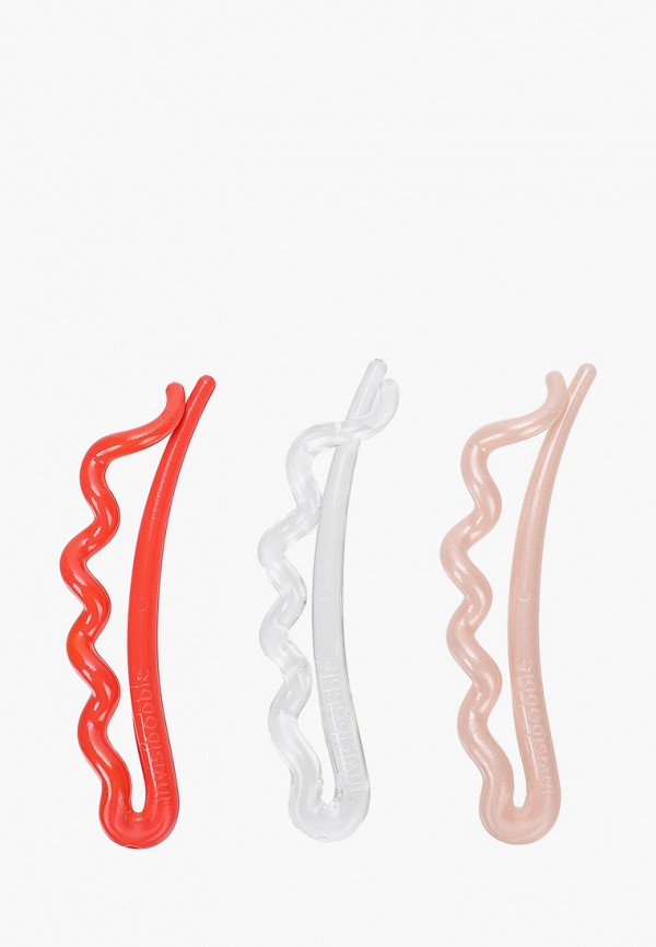 

Заколки 3 шт. invisibobble, Разноцветный, WAVER PLUS I Lava You More (с подвесом)