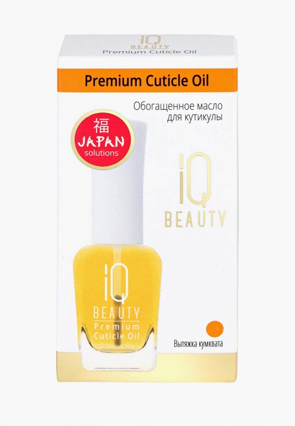 

Масло для кутикулы IQ Beauty, Желтый, обогащенное, Premium Cuticle Oil, 12,5 мл