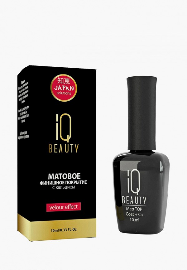 

Гель-лак для ногтей IQ Beauty, Прозрачный, с кальцием (velour effect) 10 мл