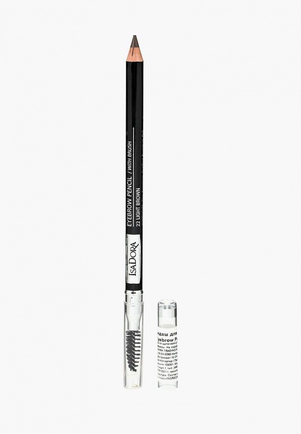 

Карандаш для бровей Isadora, Eyebrow Pencil 22, 1,3 г, Коричневый