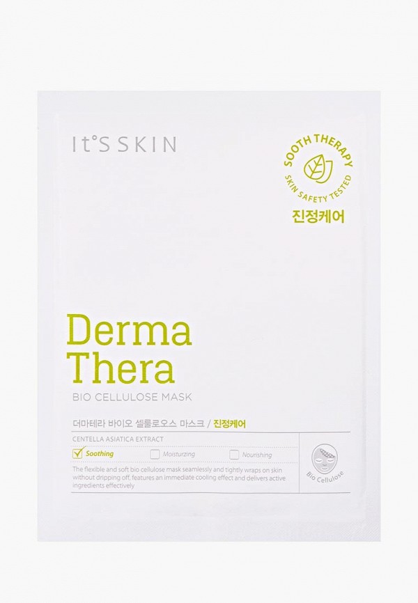 

Маска для лица It's Skin, "Дерма Тера Био", освежающая, Прозрачный