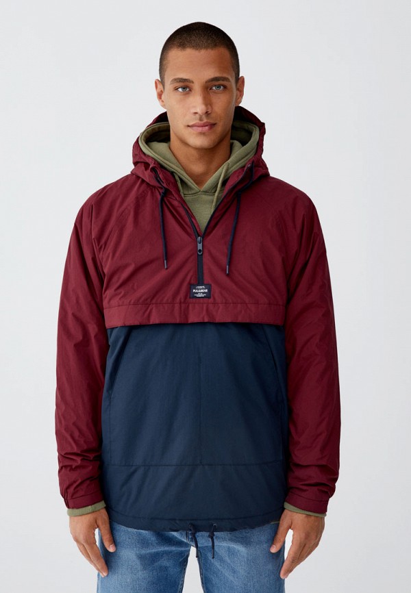 

Куртка Pull&Bear, Бордовый